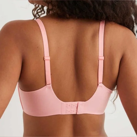 3/$30 Aerie Smoothez Wireless Bra-ish Bralette In Shell Pink Size XL - Picture 2 of 7